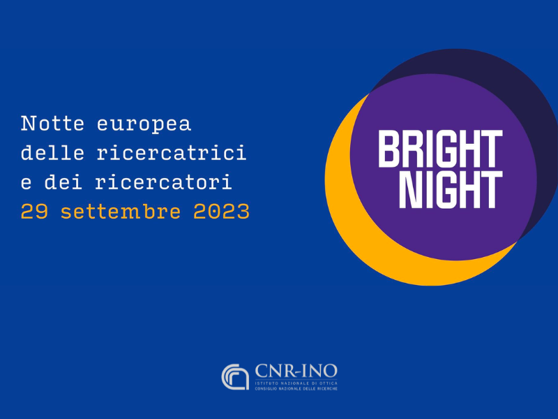 Notte Europea dei ricercatori CNR-INO
